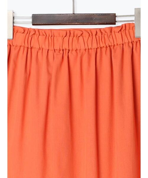 Te chichi（テチチ）の「イレギュラーティアードマキシスカート（スカート・レディース・オレンジ/ブラック/オフホワイト・F）」の12枚目の写真