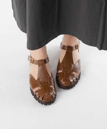 ARTESANOS | ARTESANOS GURKHA SANDAL アルテサノス ガラスレザー グルカサンダル(サンダル)