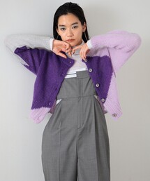 Ray BEAMS | NOMA t.d. × Ray BEAMS / 別注 モヘア カーディガン(カーディガン/ボレロ)