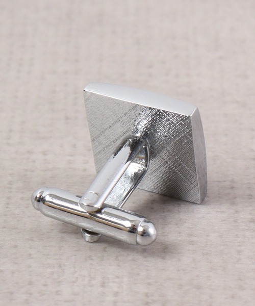 FUNALIVE(ファンアライブ)の「K SELECT シンプル オニキス カフス ネクタイピン セット(ネクタイピン・メンズ・シルバー/シルバー系・FREE)」の12枚目の写真