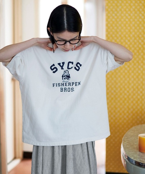 サニークラウズ おっちゃんペンギンTシャツ〈レディース〉（T