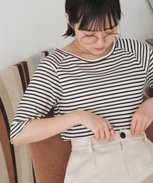 Crisp | ボーダーメロウTシャツ(Tシャツ/カットソー)