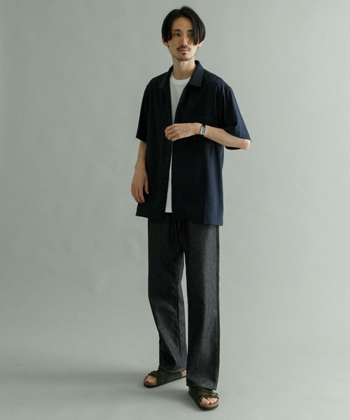 URBAN RESEARCH(アーバンリサーチ)の「『Sサイズあり』フィブリルボックスシャツ(シャツ/ブラウス・メンズ・ライトグレー/チャコールグレー/ネイビー/グリーン・MEDIUM/SMALL/LARGE)」の18枚目の写真