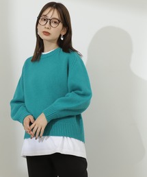 N.（N. Natural Beauty Basic） | ◆ＨＡＭＩＬＴＯＮ　ＷＯＯＬ　ニットプルオーバー(ニット/セーター)