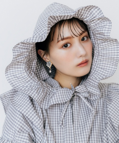 Candy Stripper（キャンディストリッパー）の「【Liquem×Candy Stripper】LAME HEART PEARL イヤリング（イヤリング・レディース・ピンク/シルバー/ライトブルー・FREE）」の16枚目の写真