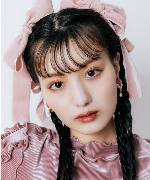 Candy Stripper（キャンディストリッパー）の「【Liquem×Candy Stripper】LAME HEART PEARL イヤリング（イヤリング・レディース・ピンク/シルバー/ライトブルー・FREE）」の12枚目の写真