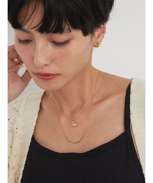 AMERICAN HOLIC(アメリカンホリック)の「メタルトップ&ボールスライドチェーンSETネックレス(ネックレス・レディース・ゴールド/シルバー・FREE)」の13枚目の写真