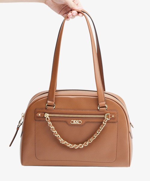 MICHAEL KORS / ウエストバッグ/レザー/CRM/ce-2208 MICHAEL KORS◇ウエストバッグ/レザー/CRM/ce-2208 MICHAEL KORS