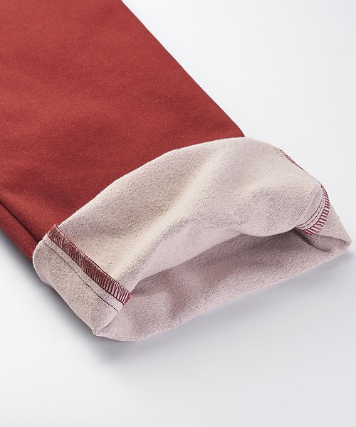 BELLUNA（ベルーナ）の「静電防止蓄熱綿サテンカラーパンツ股下６９cm（その他パンツ・レディース・サンドベージュ/パープル系その他/オフホワイト/マスタード/グリーン/ブラック/レッド系その他/モカ/キャメル/モスグリーン/パープル/イエロー系その他・LARGE/X-LARGE/MEDIUM/SMALL）」の13枚目の写真