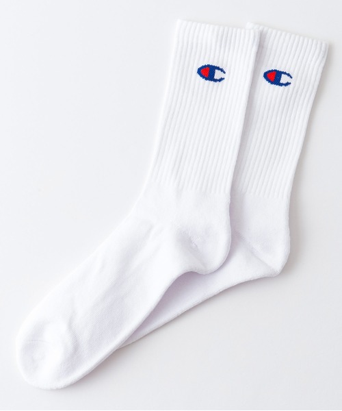 Champion(チャンピオン)の「【CHAMPION/チャンピオン】Cフルレングス ソックス 3P CMSCY004 ワンポイントロゴ 3足組 靴下(ソックス/靴下・メンズ・ブラック/ホワイト・MEDIUM)」の6枚目の写真