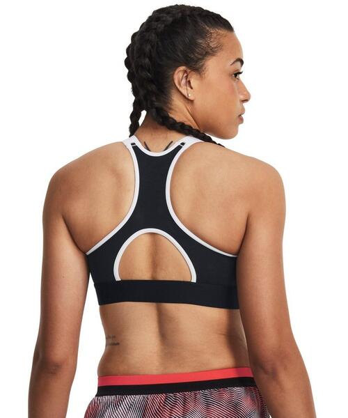 UNDER ARMOUR（アンダーアーマー）の「UAヒートギア アーマー プリントブラ ハイサポート（トレーニング/レディース）（スポーツブラ・レディース・レッド・S/L/XL/M）」の2枚目の写真