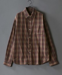 Oversize check shirt/オーバーサイズ チェックシャツ