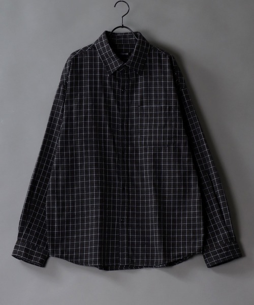 SITRY（シトリー）の「2024AW新柄 Oversize check shirt 