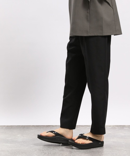 GLOBAL WORK Smile Seed Store（グローバルワーク スマイルシードストア）の「軽やかイージーテーパードパンツ/ 175903（その他パンツ・レディース・ブルー系その他/グリーン/アイボリー/カーキ/ブラック/チェック・SMALL/LARGE/MEDIUM/X-LARGE）」の19枚目の写真