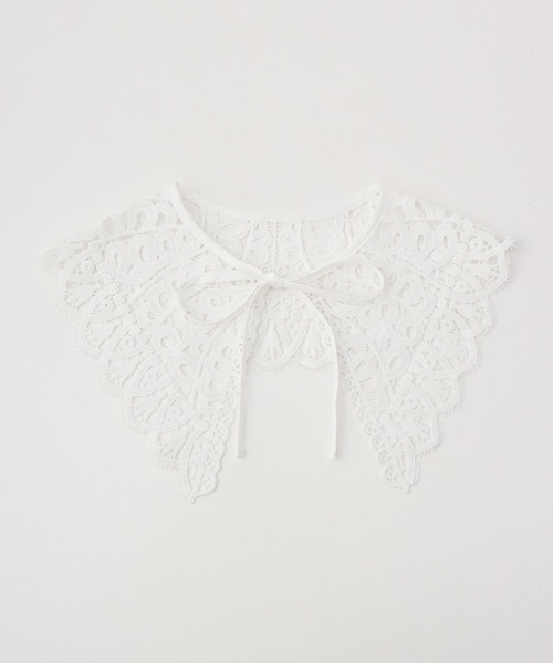 Honeys（ハニーズ）の「付け衿／レース（付け襟・レディース・ブラック/ホワイト・FREE）」の10枚目の写真