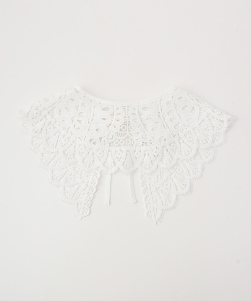 Honeys（ハニーズ）の「付け衿／レース（付け襟・レディース・ブラック/ホワイト・FREE）」の11枚目の写真