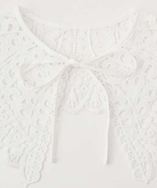 Honeys（ハニーズ）の「付け衿／レース（付け襟・レディース・ブラック/ホワイト・FREE）」の12枚目の写真