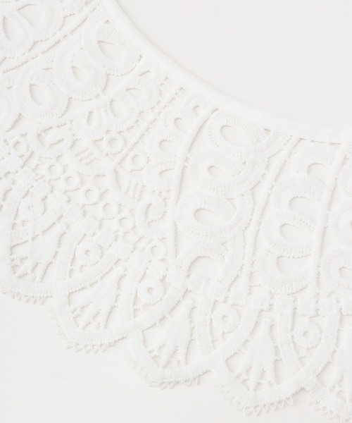 Honeys（ハニーズ）の「付け衿／レース（付け襟・レディース・ブラック/ホワイト・FREE）」の13枚目の写真