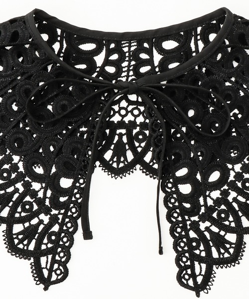 Honeys（ハニーズ）の「付け衿／レース（付け襟・レディース・ブラック/ホワイト・FREE）」の16枚目の写真