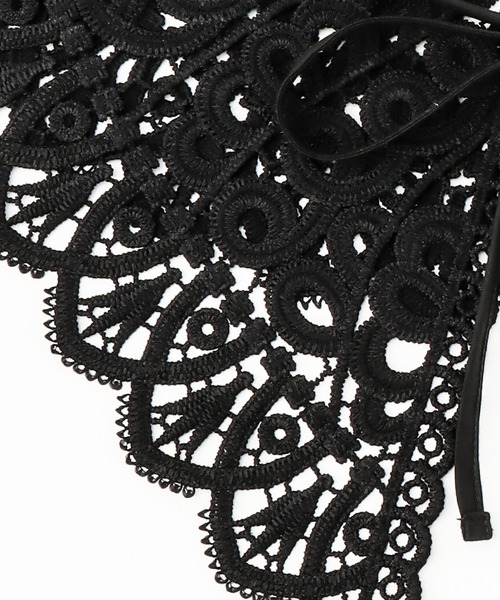 Honeys（ハニーズ）の「付け衿／レース（付け襟・レディース・ブラック/ホワイト・FREE）」の17枚目の写真