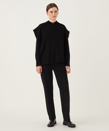 GALERIE VIE ファインブークレー クルーネックジャケット ファインブークレー クルーネックジャケット | GALERIE VIE