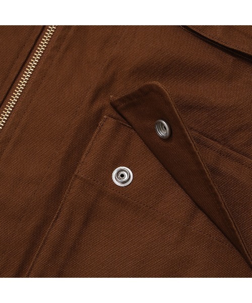 KEBOZ(ケボズ)の「DUCK VEST(ベスト・メンズ・ブラウン/オレンジ・M/L/XL)」の11枚目の写真