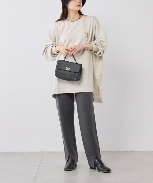 PUAL CE CIN(ピュアルセシン)の「ニューヨークフォトプリントプルオーバー(Tシャツ/カットソー・レディース・オートミール/キャメル・FREE)」の6枚目の写真