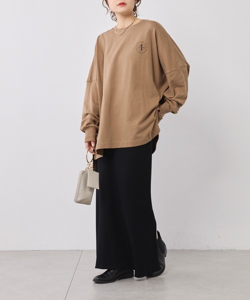 PUAL CE CIN(ピュアルセシン)の「ニューヨークフォトプリントプルオーバー(Tシャツ/カットソー・レディース・オートミール/キャメル・FREE)」の12枚目の写真