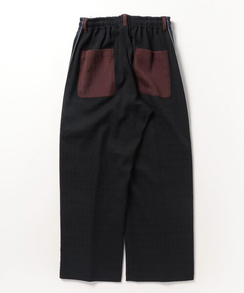 TAUPE(トープ)の「TAUPE/トープ/FUKURE JQ SIDE-LINE PANTS(その他パンツ・メンズ・ブラック/モスグリーン・1/2)」の3枚目の写真