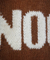 ニット macmahon knitting mills 茶 Noodle ニット macmahon knitting mills 茶 Noodle - メルカリ