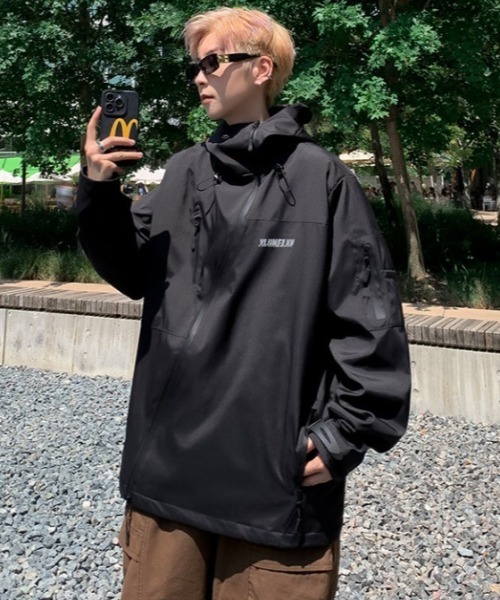 【TravisMathew】美品✨ナイロンスニード ジャケット ネイビー 2XL TRAVIS MATHEW トラビスマシュー ジップ ナイロン ジャケット