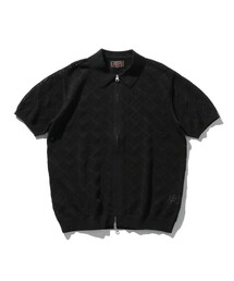 BEAMS PLUS | BEAMS PLUS / メッシュ ジップ ニット ポロシャツ(ポロシャツ)
