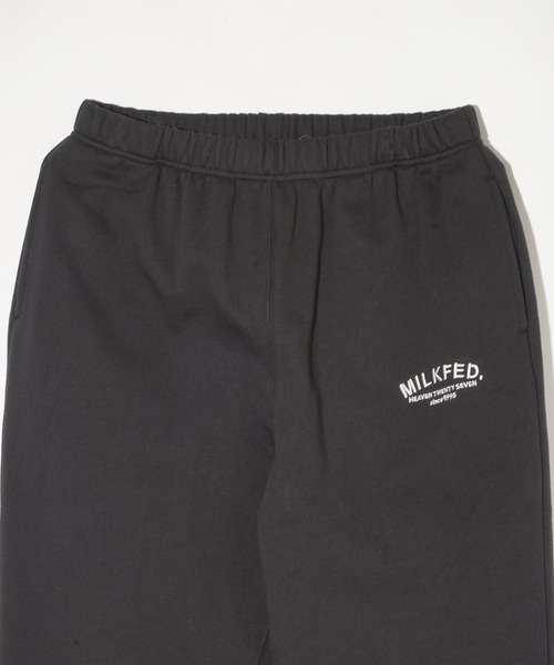 MILKFED.（ミルクフェド）の「DAILY SWEAT PANTS（スウェットパンツ・レディース・ブラック/ライトピンク/オートミール/ライトグリーン・S/M）」の14枚目の写真