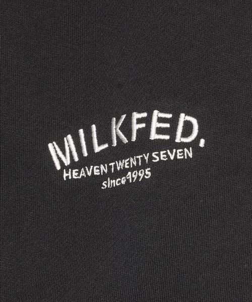 MILKFED.（ミルクフェド）の「DAILY SWEAT PANTS（スウェットパンツ・レディース・ブラック/ライトピンク/オートミール/ライトグリーン・S/M）」の15枚目の写真
