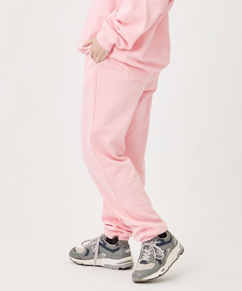 MILKFED.（ミルクフェド）の「DAILY SWEAT PANTS（スウェットパンツ・レディース・ブラック/ライトピンク/オートミール/ライトグリーン・S/M）」の10枚目の写真