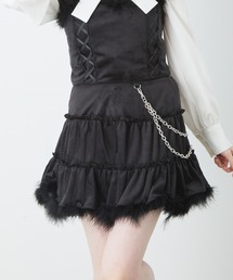 Jamie エーエヌケー（ジェイミーエーエヌケー）の「フワフワティアードSK（スカート）」