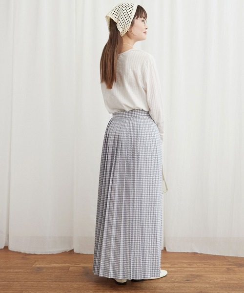 _eyelet tereko long sleeve（Tシャツ/カットソー）｜fig