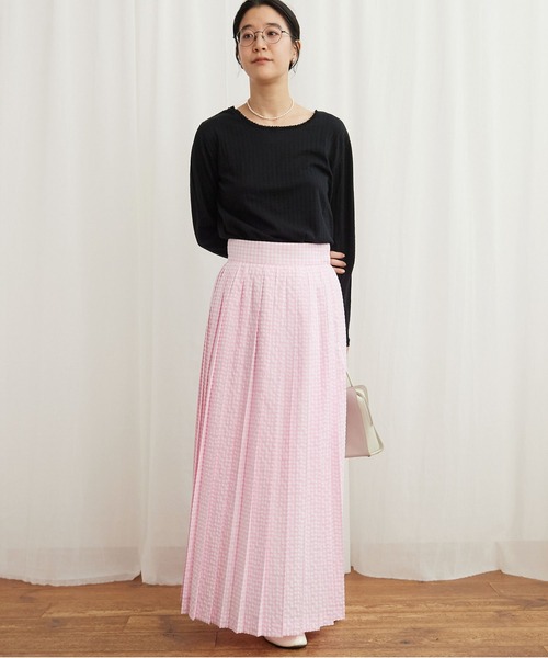 tシャツ _eyelet tereko long sleeve レディース _eyelet tereko long sleeve（Tシャツ/カットソー）｜fig