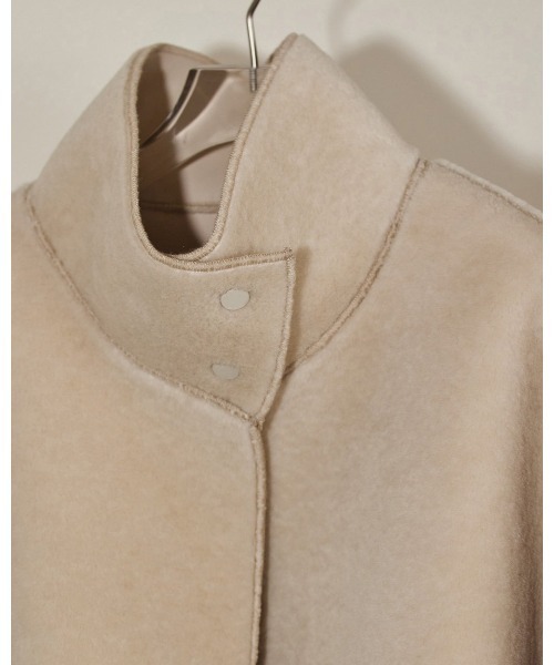 TODAYFUL(トゥデイフル)の「TODAYFUL Standcollar Boa Jacket 12220006(その他アウター・レディース・ベージュ/オフホワイト・36)」の13枚目の写真