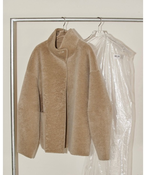 TODAYFUL(トゥデイフル)の「TODAYFUL Standcollar Boa Jacket 12220006(その他アウター・レディース・ベージュ/オフホワイト・36)」の12枚目の写真