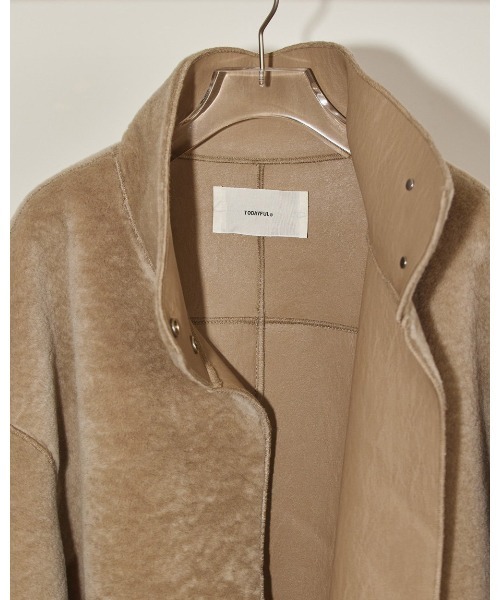 TODAYFUL(トゥデイフル)の「TODAYFUL Standcollar Boa Jacket 12220006(その他アウター・レディース・ベージュ/オフホワイト・36)」の15枚目の写真
