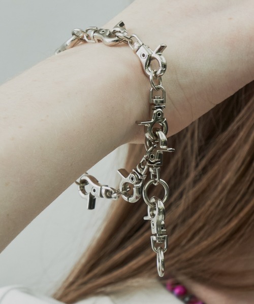 AIVER（アイバー）の「AIVER　ミニアタッチメントブレスレット　MADE IN JAPAN（ブレスレット・メンズ・シルバー/シルバー系その他・FREE）」の2枚目の写真