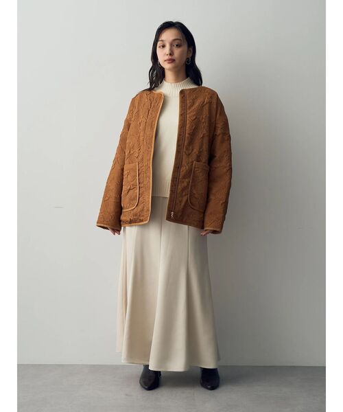 YECCA VECCA（イェッカヴェッカ）の「サテンマーメイドスカート（スカート・レディース・グレー/ブラック/アイボリー・FREE）」の9枚目の写真