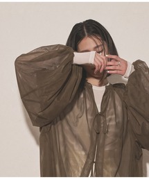 audrey and john wad | チュールボリュームギャザーブラウス(シャツ/ブラウス)