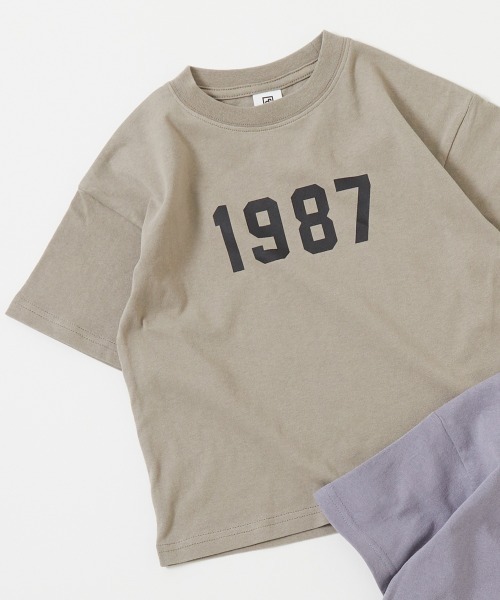 devirock（デビロック）の「デビラボ BIGシルエット プリント半袖Tシャツ（Tシャツ/カットソー・キッズ・スミクロ/グリーン系6/オフホワイト/グリーン系3/グレー系/バイオレット/ブラック系その他3/ブラック系その他/ホワイト系その他2/ライトグレー/ホワイト系その他/ピンク系/パープル系その他/ホワイト系その他3/パープル系5/ブラック系その他2・90cm/100cm/110cm/120cm/130cm/140cm/150cm/160cm）」の11枚目の写真