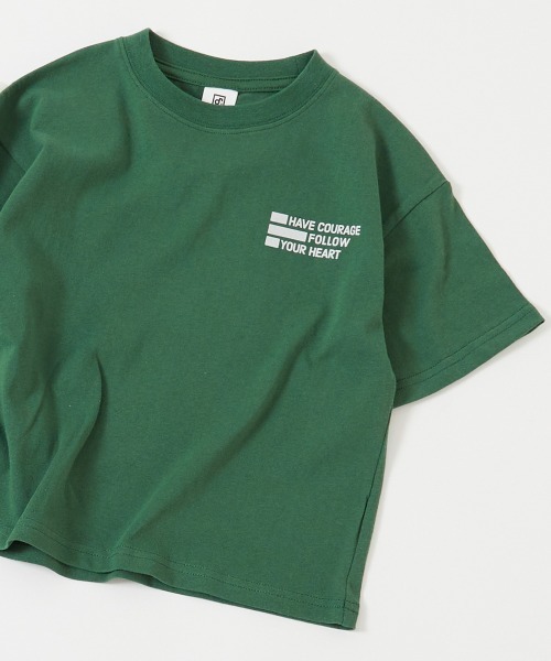 devirock（デビロック）の「デビラボ BIGシルエット プリント半袖Tシャツ（Tシャツ/カットソー・キッズ・スミクロ/グリーン系6/オフホワイト/グリーン系3/グレー系/バイオレット/ブラック系その他3/ブラック系その他/ホワイト系その他2/ライトグレー/ホワイト系その他/ピンク系/パープル系その他/ホワイト系その他3/パープル系5/ブラック系その他2・90cm/100cm/110cm/120cm/130cm/140cm/150cm/160cm）」の12枚目の写真
