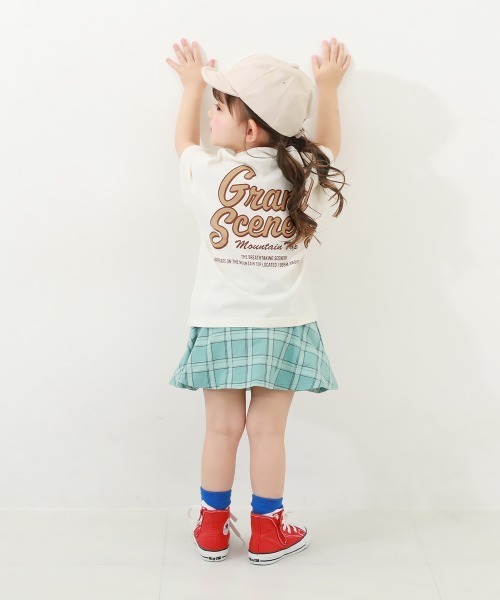 devirock（デビロック）の「デビラボ BIGシルエット プリント半袖Tシャツ（Tシャツ/カットソー・キッズ・スミクロ/グリーン系6/オフホワイト/グリーン系3/グレー系/バイオレット/ブラック系その他3/ブラック系その他/ホワイト系その他2/ライトグレー/ホワイト系その他/ピンク系/パープル系その他/ホワイト系その他3/パープル系5/ブラック系その他2・90cm/100cm/110cm/120cm/130cm/140cm/150cm/160cm）」の19枚目の写真