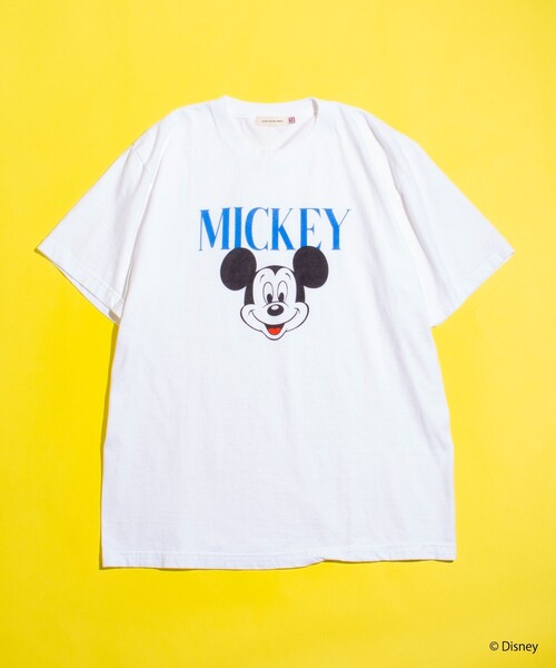 GOOD ROCK SPEED(グッドロックスピード)の「【GOOD ROCK SPEED/グッドロックスピード】別注ミッキー / プリント / 半袖Tシャツ / MICKEY(Tシャツ/カットソー・メンズ・ブラック系その他/ブラック系その他2/ホワイト系その他/ホワイト系その他2・L/M)」の7枚目の写真