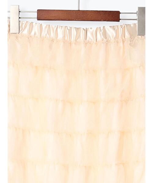 Te chichi（テチチ）の「チュールティアードタイトロングスカート（スカート・レディース・ブラック/オフホワイト・F）」の18枚目の写真