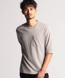 NICOLE CLUB FOR MEN（ニコルクラブフォーメン）の「ロゴプリントポケット半袖Ｔシャツ（Tシャツ/カットソー）」